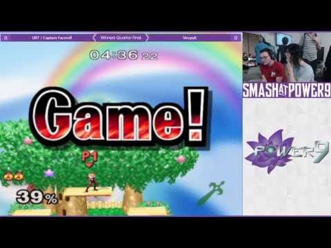 S@P9 #7 - URT | Captain Faceroll (Sheik) VS SleepyK (Marth) SSBM Winners Quarter-Final