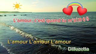 L&#39;amour L&#39;amour L&#39;amour - Marcel Mouloudji / Reprise Dilfuzetta