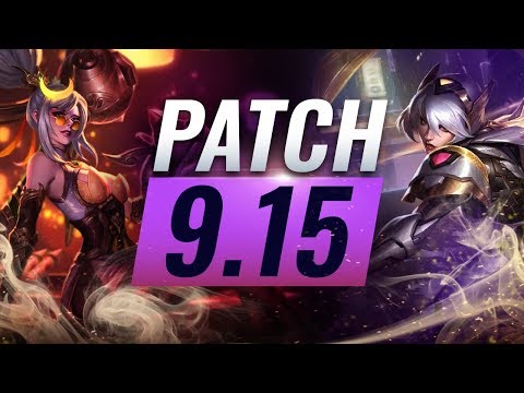 Best Champions TIER List – League of Legends Patch 9.15
