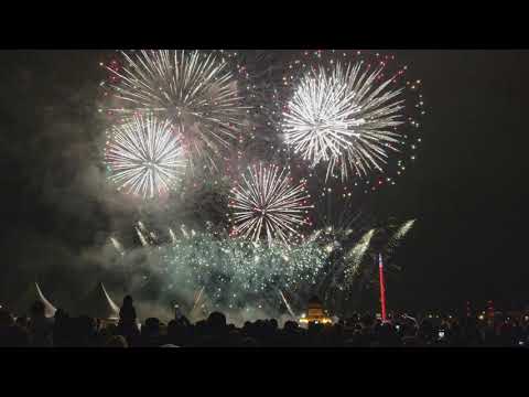 Pyromagic show in Szczecin, Poland 12.08.2017