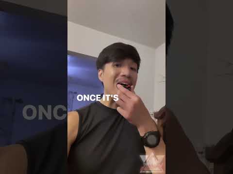 How To Mold Mouth Guard #shorts