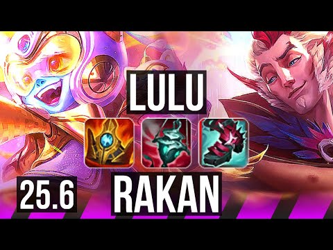 LULU & Sivir vs RAKAN & Twitch (SUP) | EUW Challenger | 25.6