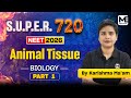 Animal Tissue Part 1 NEET 2026 Biology Class SUPER 720 Series Meduhub NEET UG