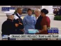 Barack Obama Welcomes Donald Trump to the White House at Inauguration Day 1/20/17