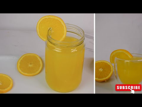 Warm Honey and Orange Drink ||Winter drink recipe
