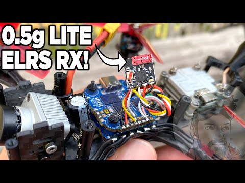 SUPER Tiny ELRS Lite Receiver! | BetaFPV ELRS Lite Flat Antenna V1.1 Receiver Review