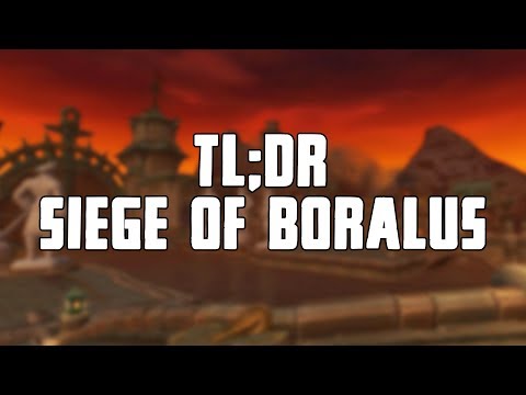 TL;DR - Siege of Boralus