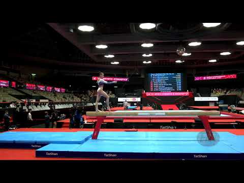 CEPLINSCHI Maria (ROU) - 2021 Artistic Worlds, Kitakyushu (JPN) - Qualifications Balance Beam
