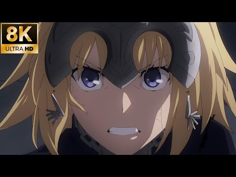 Ruler and Rider vs Archer 8K - Fate/Apocrypha EP22