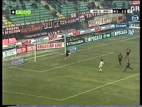 MILAN-REGGINA 2-2 STAGIONE 1999-2000