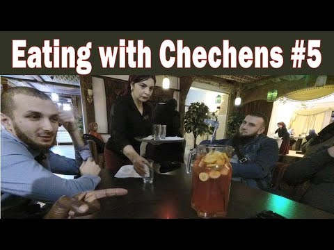 How they treated me in Chechnya - Eating with Chechens