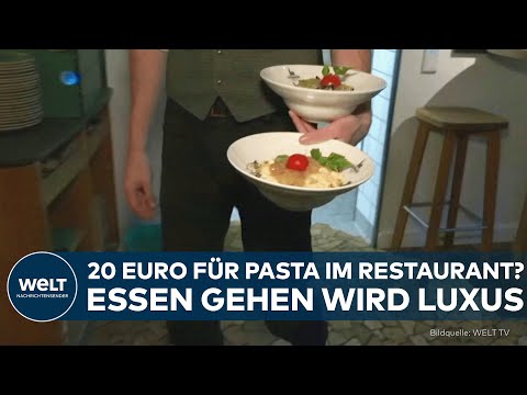 DEUTSCHLAND: Inflation belastet Gastronomie – Auswärts essen wird Gästen zu teuer!