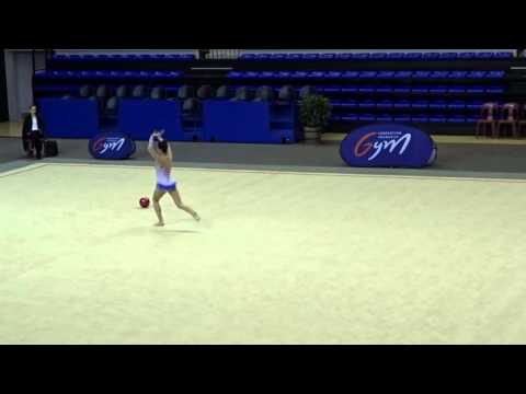 Eva Antoine ballon - Nat A 14/15 ans France Besançon 2016