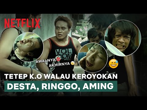 Desta, Ringgo, Aming Sok Berani Malah Bonyok Sendiri | Get Married | Clip