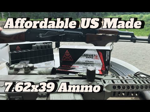 Finally! Affordable American Made 7.62x39-Palmetto AAC Ammo Review. Suprising Results