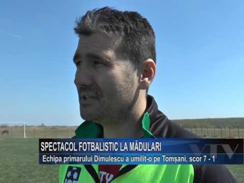 SPECTACOL FOTBALISTIC LA MADULARI