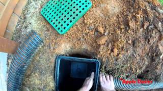 CATCH BASIN for Do It Yourself Project, by Apple Drains, Drainage Contractors, North Carolina