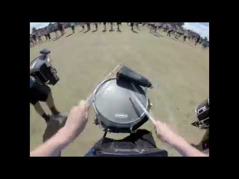 (2019 Repost) 2018 Rincon University High School Marching Band Snare Cam YouTube (Credit: Parra/Hum)