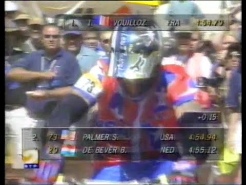 Shaun Palmer at the Downhill World Championships Cairns 1996 (with terrible audio, read description)