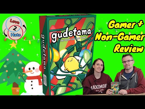 Gudetama: The Tricky Egg Card Game Holiday Edition - Gamer+Non-Gamer Review