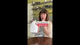 Here&#39;s how to treat a poison ivy rash.