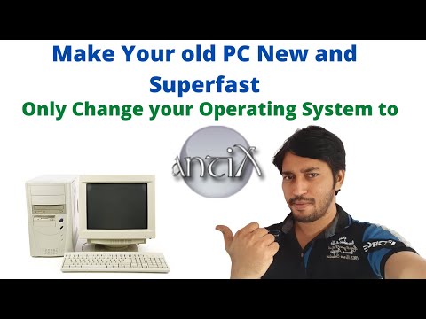 Linux for old laptop | Antix Linux |  Make old PC faster | Lightweight linux | Antix linux 21 Review