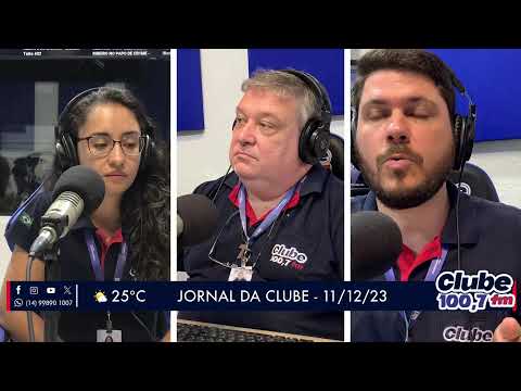 Jornal da Clube - 11/12/23 - Edição da Manhã