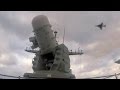 Navy CIWS Gun System Locks Onto Incoming Aircraft