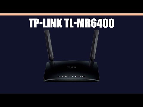 фото 4g lte wi-fi роутер tp-link tl-mr6400 v2 0
