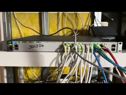 HP ProCurve E3800 switch operation