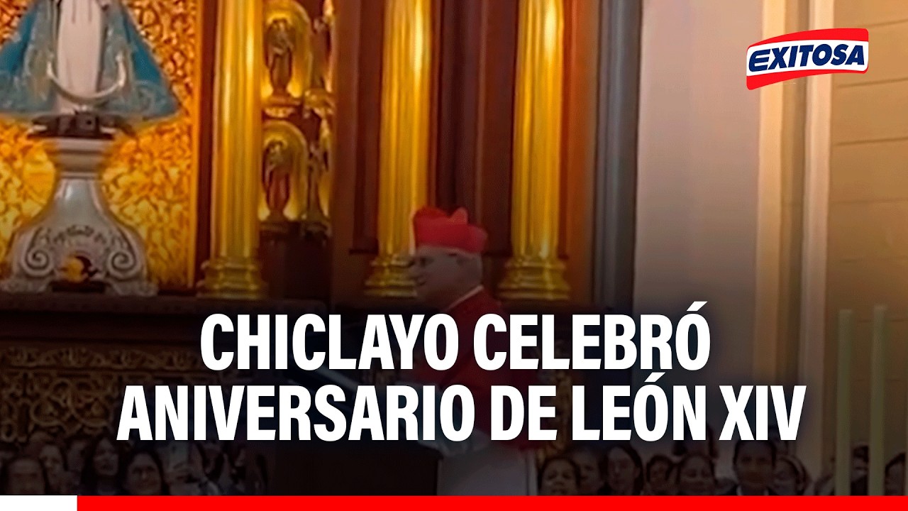 🔴🔵 Feligreses de Chiclayo recordaron la labor pastoral de Robert Prevost