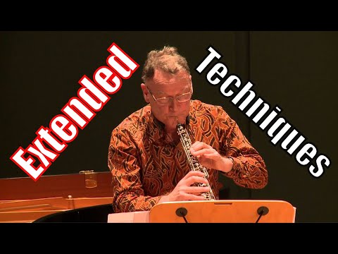 Contemporary Oboe Techniques - A Guide for Composers (Part I)