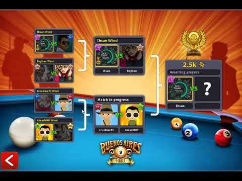 8 BALL POOL 9 BALL TOURNAMENT SEMI-FINAL AND FINAL BUENOS AIRES