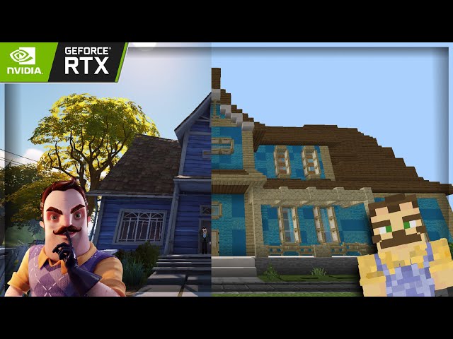 Hello Neighbor 2 (FULL GAME) Recreated into Minecraft! Minecraft Map