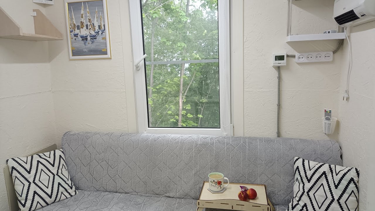 Дачный дом из бытовки за 350000 рублей. Полный обзор: план бытовки ...