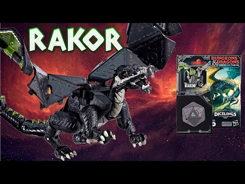 RAKOR | Dungeons & Dragons Honor Among Thieves D&D Dicelings Black Dragon | #dungeonsanddragons