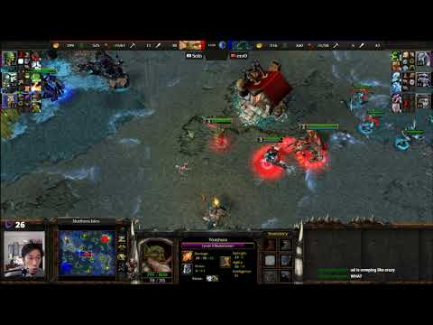 Soin (Orc) vs 120 (UD) - WarCraft 3 - Douyu Yule Cup 2021 - WC3022