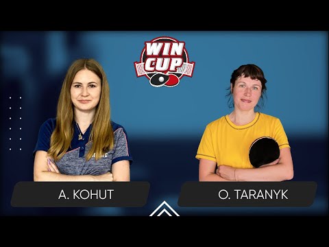 10:15 Alina Kohut  - Olena Taranyk West 2 WIN CUP 29.10.2023 | TABLE TENNIS WINCUP