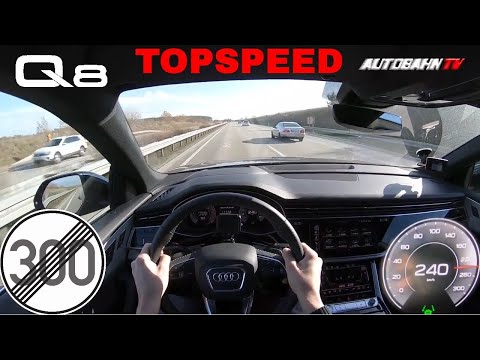 2019 Audi Q8 50 TDI (286HP) | POV TOP SPEED & ACCELERATION | 0-240km/h