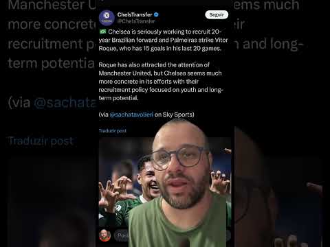 CHELSEA INTERESSADO EM VITOR ROQUE