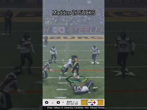 BREAKING NEWS MADDEN 26 IS TRASH 😭🔥 #madden26 #maddenfranchise #nfl #easports