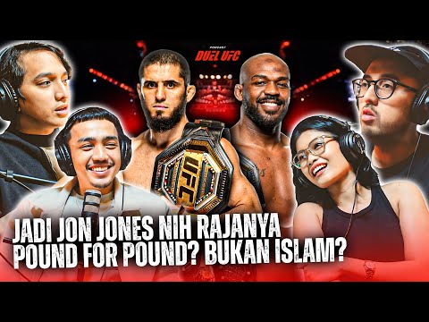 JON JONES RAJA POUND FOR POUND? BUKAN ISLAM?? #podcastduelufc #38