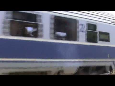 Trenul IR 1655 Bucuresti Nord - Bacau soseste in Bacau (28 mai 2018)