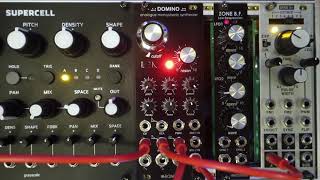 Video thumbnail for Eowave Domino first patch by OctoModularSynth옥토모