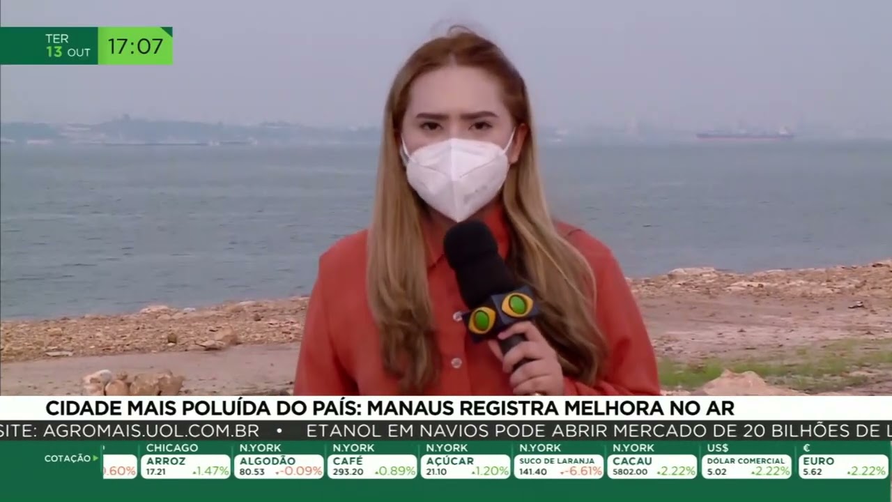 Cidade mais poluída do país: Manaus registra melhora no ar