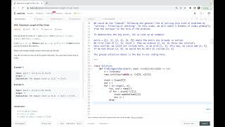 YouTube video 'leetcode 646. Maximum Length of Pair Chain - interval merge type'
