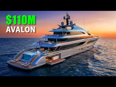 Inside the $110M Avalon Superyacht — Luxury on a New Level