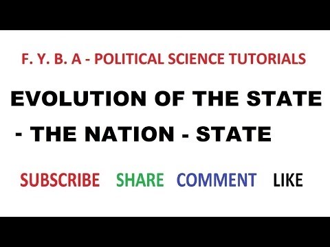Evolution of the State - Nation State VI