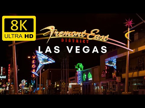 Las Vegas in 8K Ultra HD 60FPS