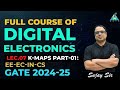 Lec 07 K Maps Part 01 Full Course Of Digital Electronics For GATE 2024 25 EE EC IN CS